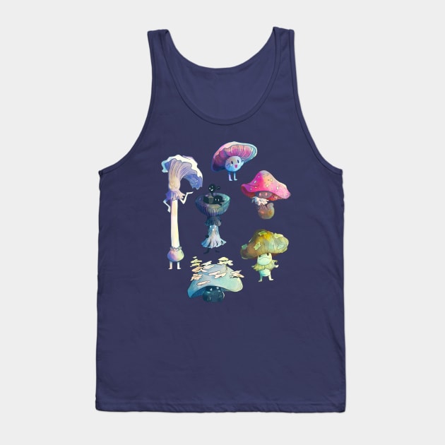 Morel Support Tank Top by paintdust